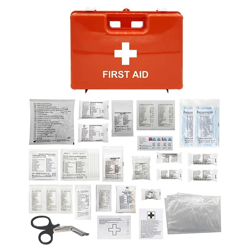 Workplace used ABS Wall-mounted Office DIN13157 first aid kit Workplace used ABS Wall-mounted Office DIN13157 first aid kit
