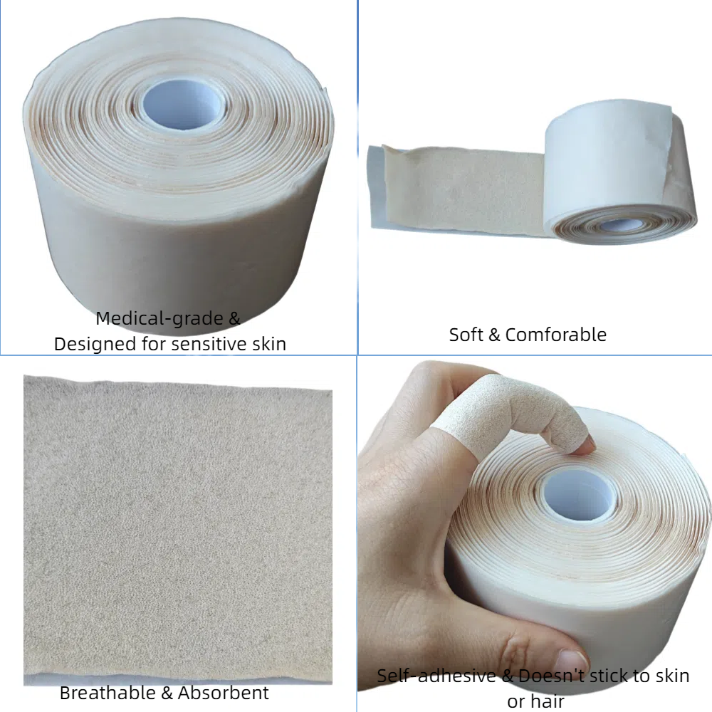 Skin-friendly Foam Cohesive Bandage