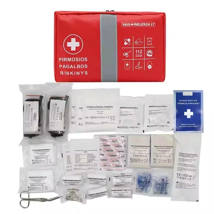 Lithuania Standard Nylon Bag Vehicle Emergency Kit Lithuania Standard Nylon Bag Vehicle Emergency Kit