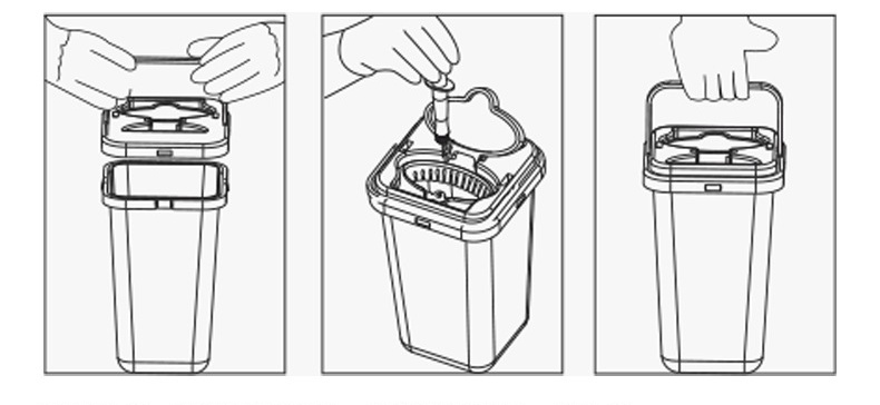 Canadian Popular Leak-proof 1.4L Medical Supplies Sharps Container