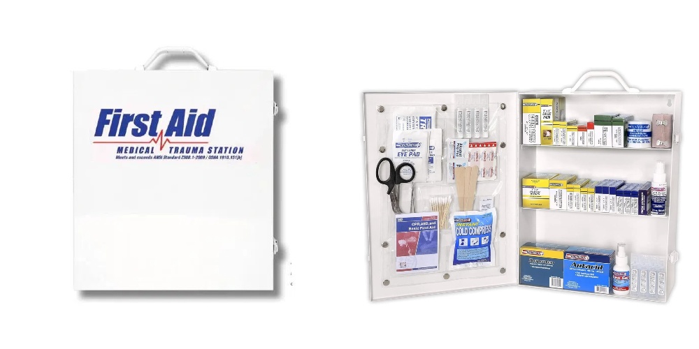 ANSI Z308.1 2015 standards 2 / 3 / 4 Shelf metal First Aid Cabinets
