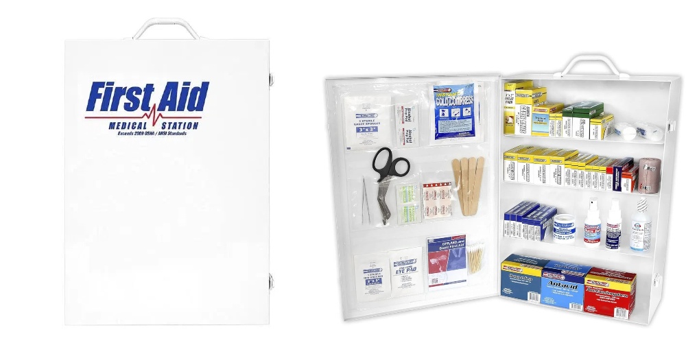 ANSI Z308.1 2015 standards 2 / 3 / 4 Shelf metal First Aid Cabinets