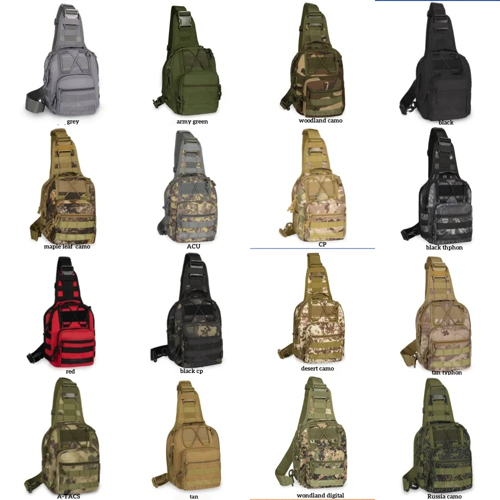 Every Day Carry Sport Military Tactical Sling Shoulder Backpack Cross Body Chest Bag