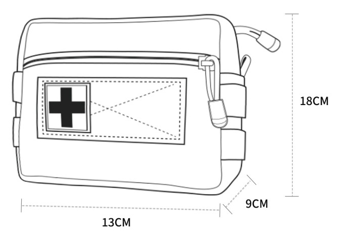Multi-function Compact Molle Combat Camping Small Emergency Kit