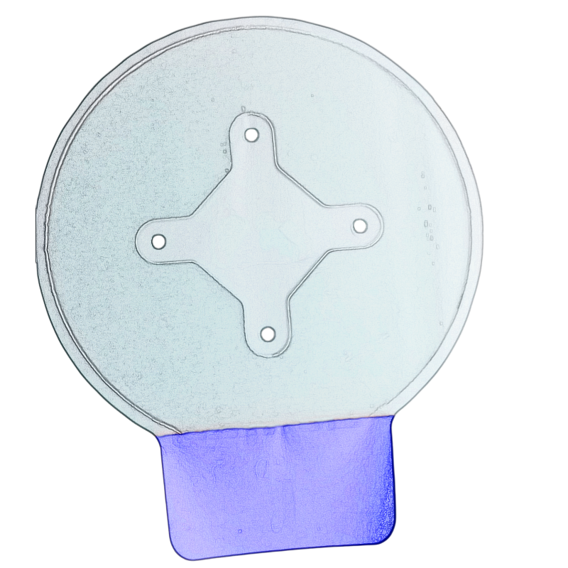 High Performance Medical Sterile Occlusive Adhesive Dressing for Trauma Wound Chest Seal