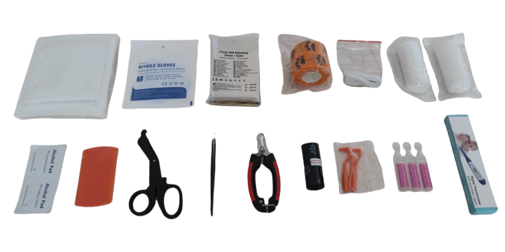 Nylon soft custom Emergency Dog first aid kits for pets Nylon soft custom Emergency Dog first aid kits for pets