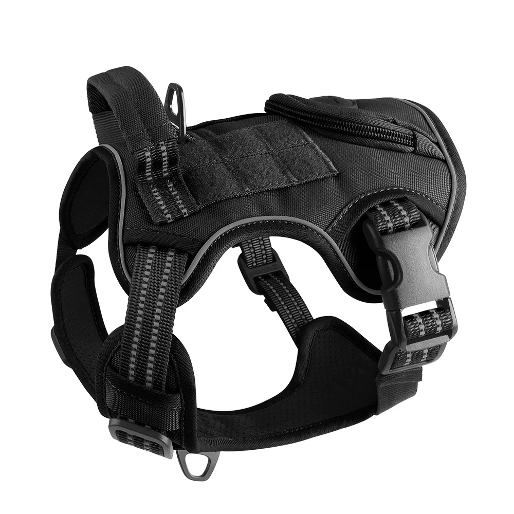 3 Size Tactical Collar Pet Collar With Buckle Dog Collar