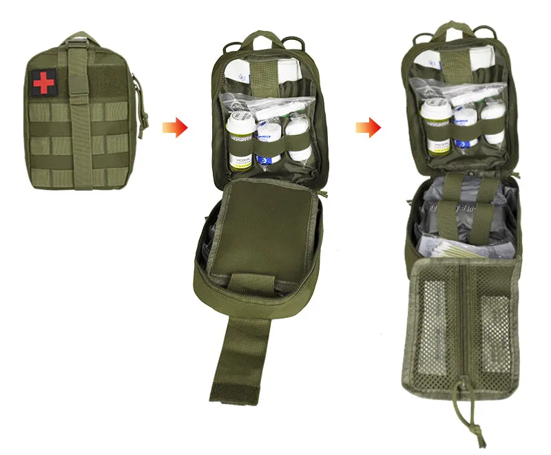 Emergency Medical Army First Aid Kit IFAK Emergency Medical Army First Aid Kit IFAK