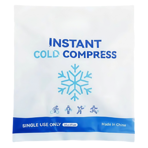 First Aid Single Use Cold Compress Therapy Instant Ice Pack for Injuries Instant Cold Pack