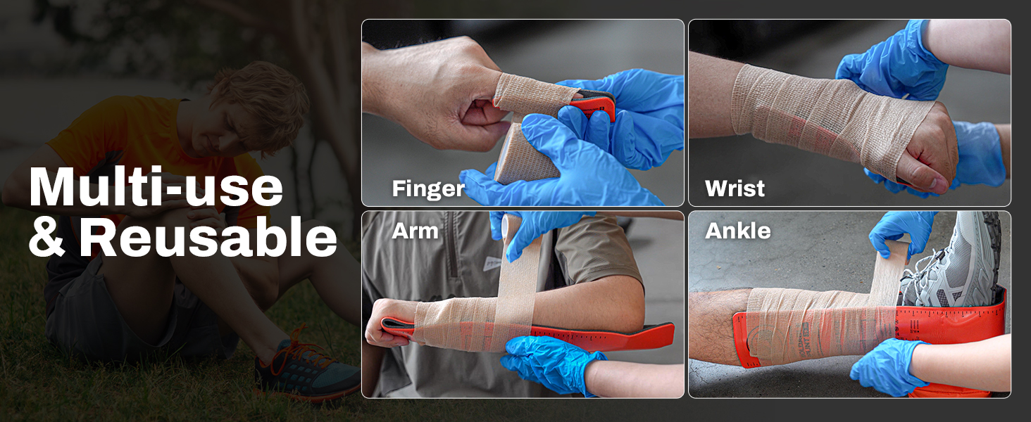 folded first aid splint folded first aid splint