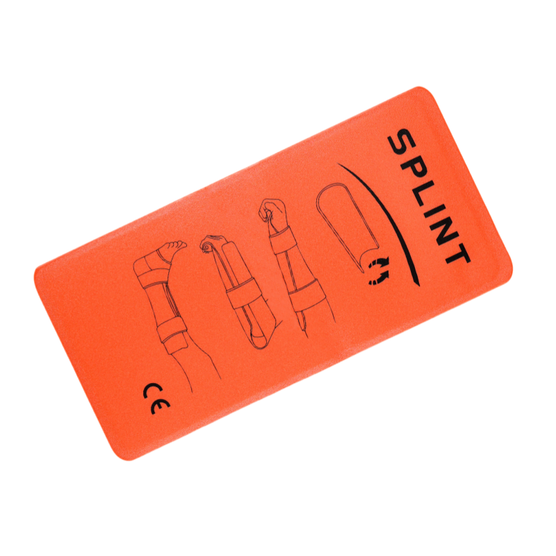 folded first aid splint