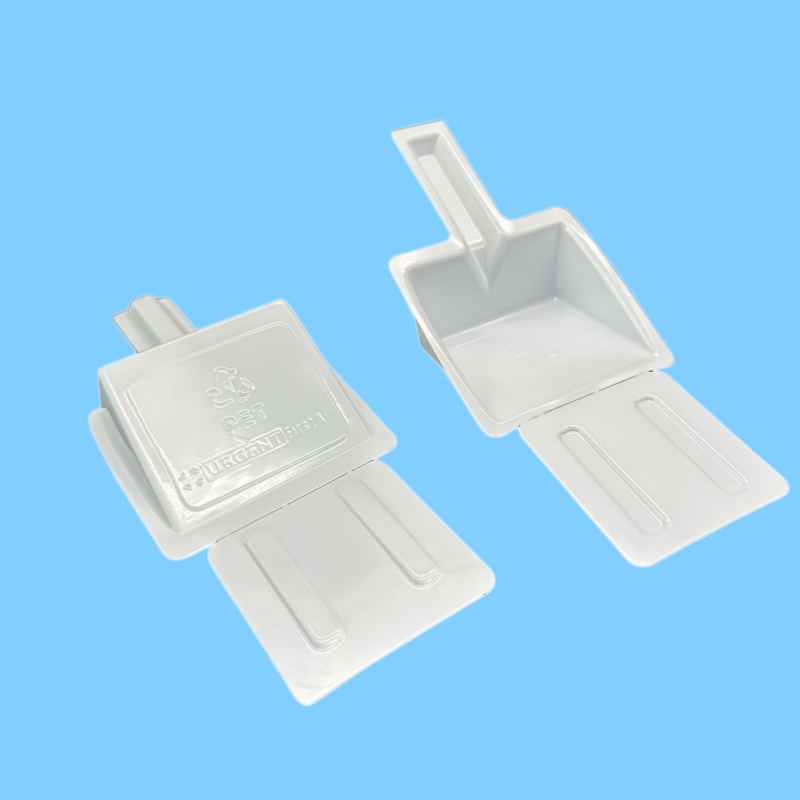 MMC Disposable Plastic Pet Litter Scoop Bio Scoop & Scraper for Spill Kits